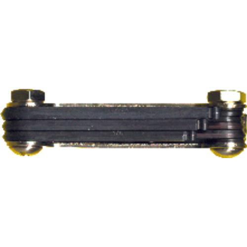 7 Pieces-1/16″-5/32″ Fold Up Style - Ball End Hex Key Set - Exact Tooling