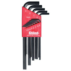 9 Pieces-1.5 mm-10 mm Long Arm Style - Hex Key Set - Exact Tooling