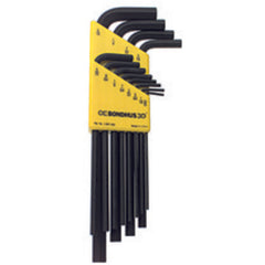 12 Pieces-0.050″-5/16″ Long Arm Style - Hex Key Set - Exact Tooling