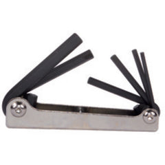 6 Pieces-3.0 mm-10 mm Fold Up Style - Hex Key Set - Exact Tooling