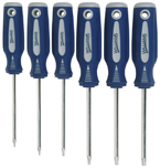 6 Piece - #9240101 - T10 - T30 - Screwdriver Style - Torx Driver Set - Exact Tooling