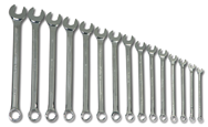 Snap-On/Williams - 15-Pc Metric Combo Wrench Set - Exact Tooling