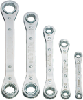 Snap-On/Williams (5 Piece) Straight Ratcheting Box Wrench Set - Inch - Exact Tooling