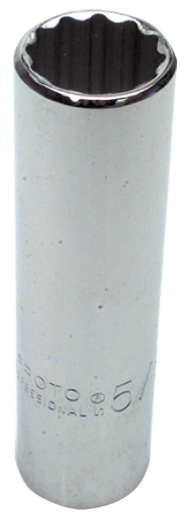1-1/2 x 3-1/2" - 1/2" Drive - 12 Point - Deep Socket - Exact Tooling