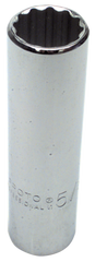 1-1/2 x 3-1/2" - 1/2" Drive - 12 Point - Deep Socket - Exact Tooling