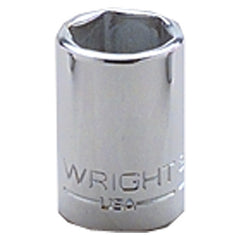 1/2″ × 1 5/64″-3/8″ Drive-6 Point - Standard Socket - Exact Tooling