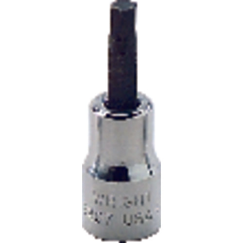 1/4″ × 2 3/32″ Overall Length-3/8″ Drive - Hex Bit Socket - Exact Tooling