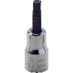 1/4″ × 2 3/32″ Overall Length-3/8″ Drive - Hex Bit Socket - Exact Tooling