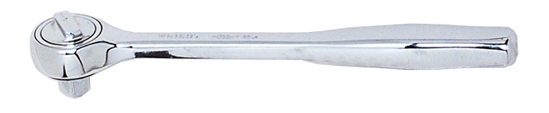 7-1/32" OAL - 3/8'' Drive - Round Head - Reversible Ratchet - Plain Handle - Exact Tooling