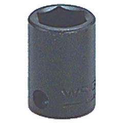 1/2″ × 1 3/32″ Overall Length-3/8″ Drive-6 Point - Standard Impact Socket - Exact Tooling