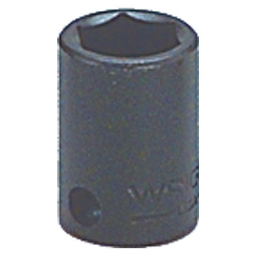 3/8″ × 1 1/6″ Overall Length-3/8″ Drive-6 Point - Standard Impact Socket - Exact Tooling