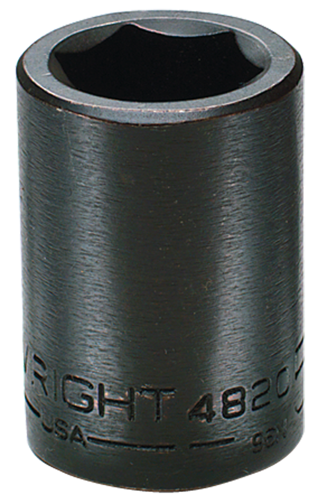 1-3/16 x 2-1/8" OAL - 3/4'' Drive - 6 Point - Standard Impact Socket - Exact Tooling