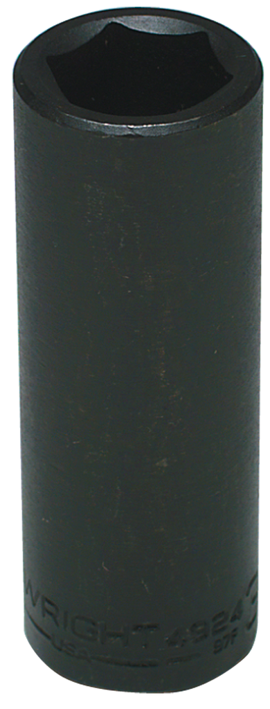36mm x 3-1/2" OAL - 1/2'' Drive - 6 Point - Metric Deep Impact Socket - Exact Tooling