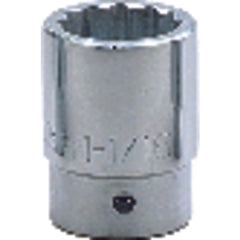 1/2″ × 1 5/64″-3/8″ Drive-12 Point - Standard Socket - Exact Tooling