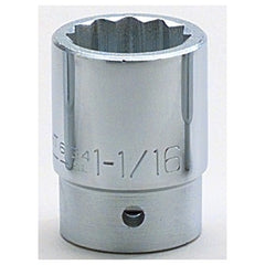 1-1/16″ 3/4 DR STD SOCKET 12PT - Exact Tooling