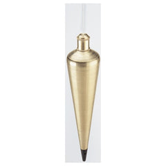 ‎800-8 8 Oz - Brass Plumb Bob - Exact Tooling