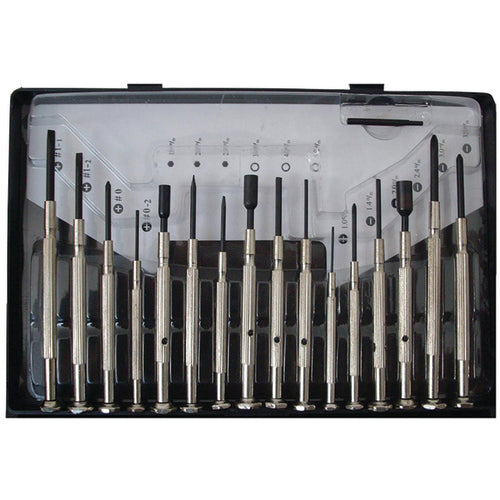 16PC SCREW & NUT DRIVER SET - Exact Tooling
