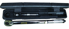18" OAL - 1/2" Drive - English Scale - Torque Wrench - Exact Tooling