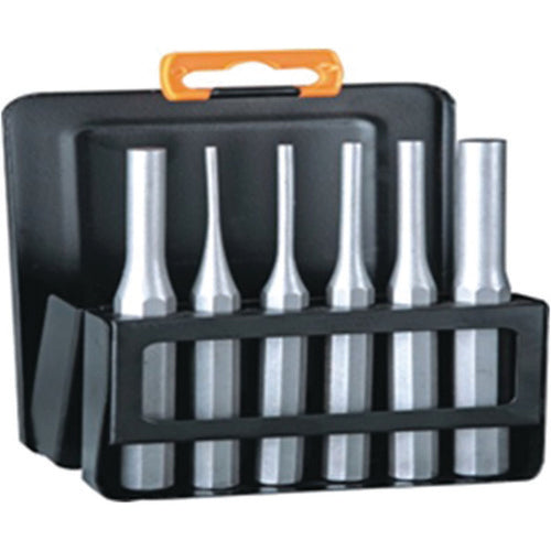 ‎6 Pieces-3/32″ to 5/16″ - Mechanic's Pin Punch Set - Exact Tooling