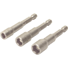 3 Pieces - Magnetic Nut Setter Set - Exact Tooling