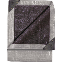 Heavy Duty Tarp - 8 × 10 feet - Silver/Black - Exact Tooling