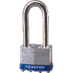 Commercial Steel Padlock 2″ Body Width; Keyed: Different; Silver - Exact Tooling