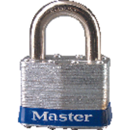 Commercial Steel Padlock 2″ Body Width; Keyed: Different; Silver - Exact Tooling