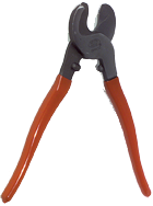 Cable Cutter -- Model #0890CSJ--9'' OAL--Non-Slip Grip - Exact Tooling