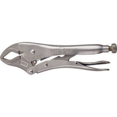 Vise-Grip Straight Jaw Locking Pliers - 10R Plain Grip 1 3/4″ Capacity 10″ Long - Exact Tooling