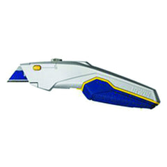 1774106 Pro Touch Grip (Includes 6 Blue Blades) - Retractable Utility Knife - Exact Tooling