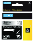 Rhino Label Roll -- 1/2'' x 18' Metallized Polyester - Exact Tooling