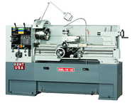 Geared Head Lathe - #RML1640T - 16-3/16" Swing; 40" Between Centers; 5HP Motor; D1-6 Camlock Spindle - Exact Tooling
