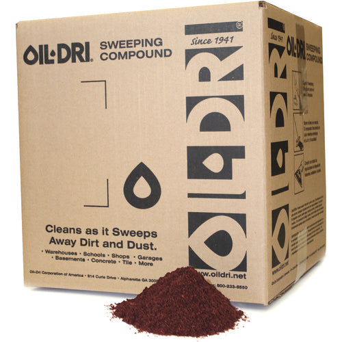 SWEEPING COMPOUND SANDED 50LB BOX - Exact Tooling