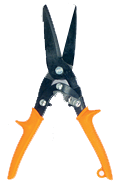 3'' Blade Length - 10-1/2'' Overall Length - Straight Cutting - MultiMaster Snips - Exact Tooling