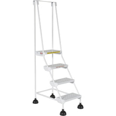 Spring Loaded Roll Ladder Perf 4 Stp Wht - Exact Tooling
