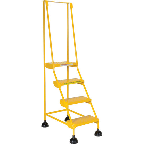 Spring Loaded Roll Ladder Perf 4 Stp Yel - Exact Tooling