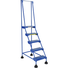 Spring Loaded Roll Ladder Perf 5 Stp Blu - Exact Tooling