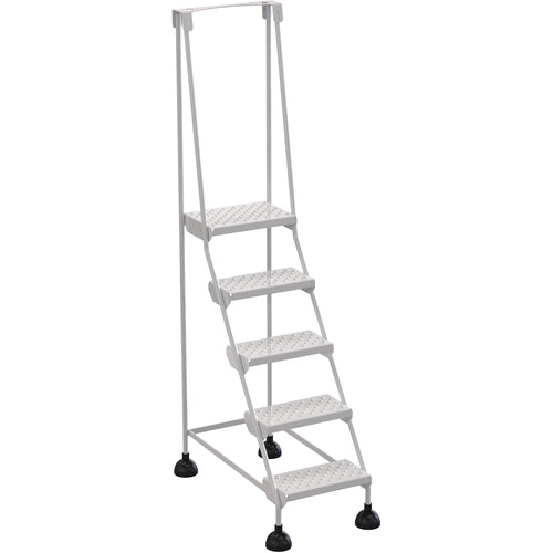 Spring Loaded Roll Ladder Perf 5 Stp Wht - Exact Tooling