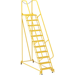Maintenance Ladder Grip-Strut 11-Step Yellow - Exact Tooling