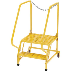 Maintenance Ladder Grip Strut 2-Step Yellow - Exact Tooling