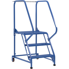 Maintenance Ladder 3 Step Perforated - Exact Tooling
