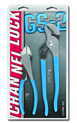 Channellock Combo Pliers Set -- #GS2; 2 Pieces; Includes: 7" Cutting; 9-1/2" Tongue & Groove - Exact Tooling