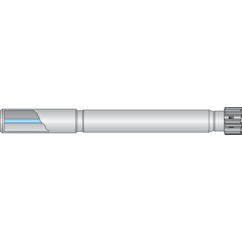 LNG ARBOR 008 SERIES 40MM SHK ALVAN REPLACEABLE HEAD MANDREL - Exact Tooling