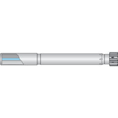 LNG ARBOR 004 SERIES 20MM SHK ALVAN REPLACEABLE HEAD MANDREL - Exact Tooling