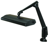 Broad Area Coverage LED Task Light  Dimmable  31" Floatng Arm  Clamp - Exact Tooling