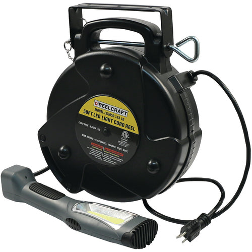 Cord Reel, Quad Tap Outlet - Exact Tooling