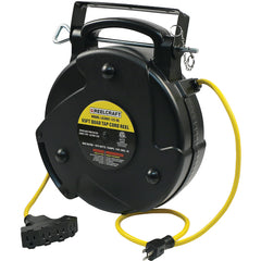 Cord Reel, Quad Tap Outlet - Exact Tooling