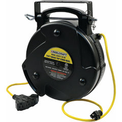 Cord Reel, Quad Tap Outlet - Exact Tooling