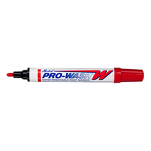Pro Wash Marker W - Model 97032 - Red - Exact Tooling