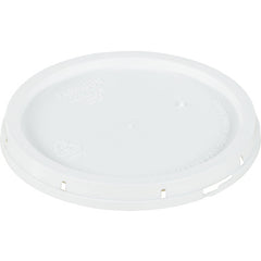 Tear-Tab Lid For 2 Gallon Pail White - Exact Tooling